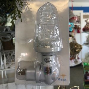 Santa LED nite light (set of 2)